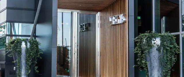The DEG16 entrance in Barcode, Dronning Eufemias gate 16